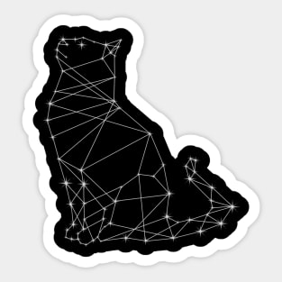 Cute Cat Constellation Sticker